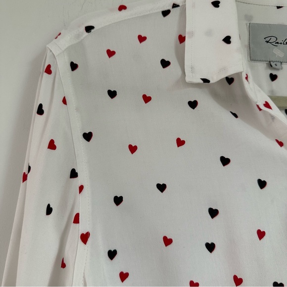 RAILS Val Crush Tie Front Button Down Blouse - Picture 7 of 15